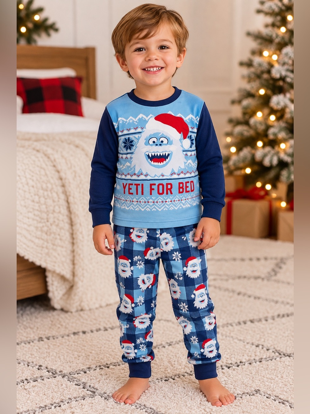 πRudolph the Red-Nosed Reindeer βBumbleβ Kids Pajama Set β Size 2-3 π
πΌ
